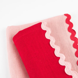 Assorted Ric Rac Fabric Napkins|Meri Meri