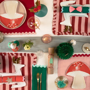 Assorted Ric Rac Fabric Napkins|Meri Meri