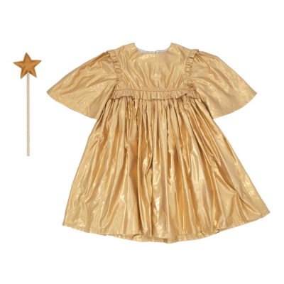 Gold Angel Dress Age 3-4|Meri Meri