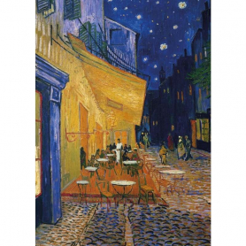 Caf&eacute; Terrace At Night