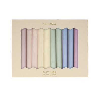 Pastel Taper Candles|Meri Meri