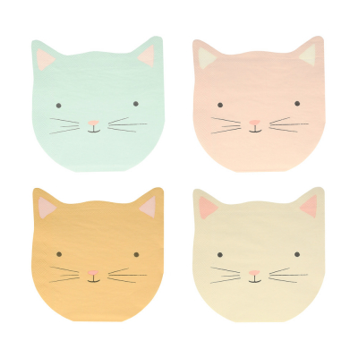 Cat Napkins|Meri Meri