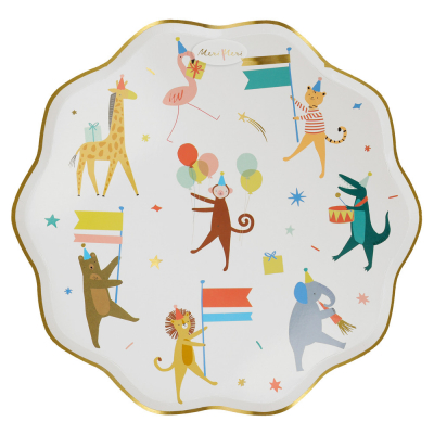 Animal Parade Dinner Plates|Meri Meri