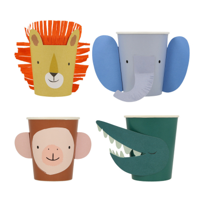 Animal Parade Character Cups|Meri Meri