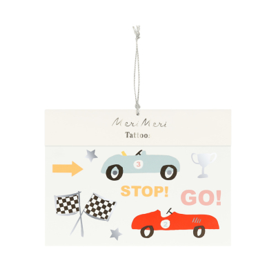 Race Cars Tattoos|Meri Meri