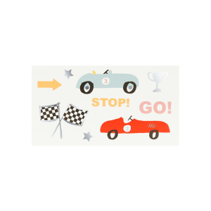 Race Cars Tattoos|Meri Meri