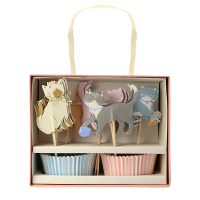 Cute Kittens Cupcake Kit|Meri Meri