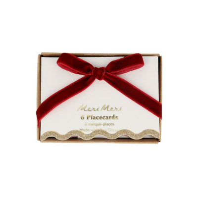Velvet Bow Place Cards|Meri Meri