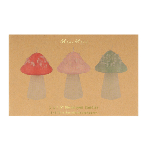 Mushroom Candles|Meri Meri