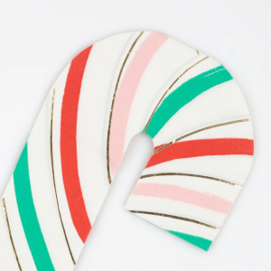 Stripy Candy Cane Napkins|Meri Meri