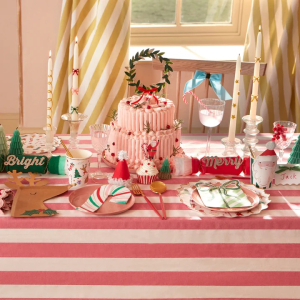 Stripy Candy Cane Napkins|Meri Meri