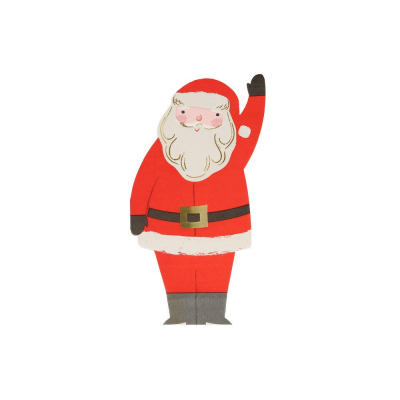 Jolly Christmas Santa Napkins|Meri Meri