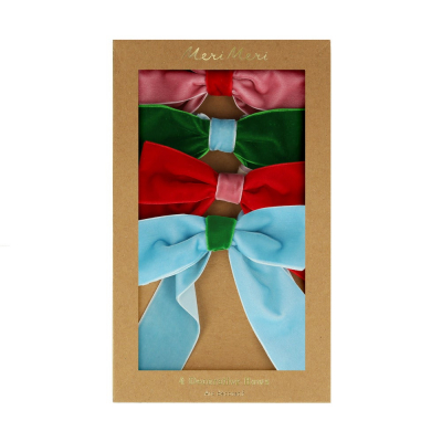 Decorative Velvet Bows|Meri Meri