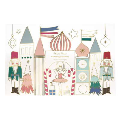 Nutcracker Coloring Placemats|Meri Meri