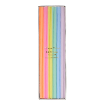 Super Skinny Mixed Candles|Meri Meri