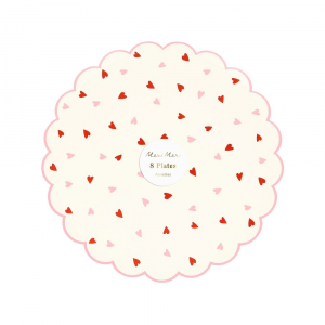 Heart Pattern Side Plates|Meri Meri