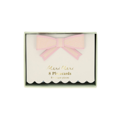 Pastel Bow Placecards|Meri Meri