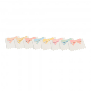 Pastel Bow Placecards|Meri Meri