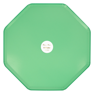 Emerald Green Dinner Plates|Meri Meri