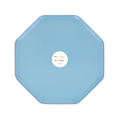 Cornflower Blue Side Plates|Meri Meri