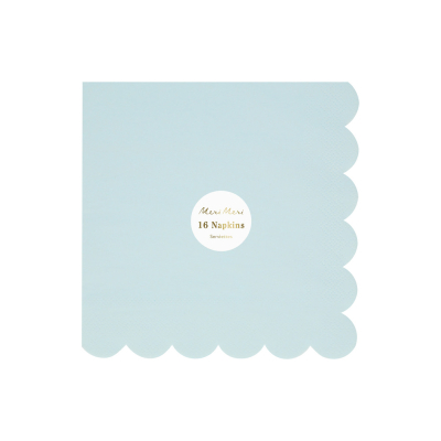 Summer Sky Blue Large Napkins|Meri Meri