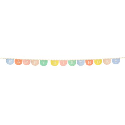 Happy Birthday Fabric Garland|Meri Meri