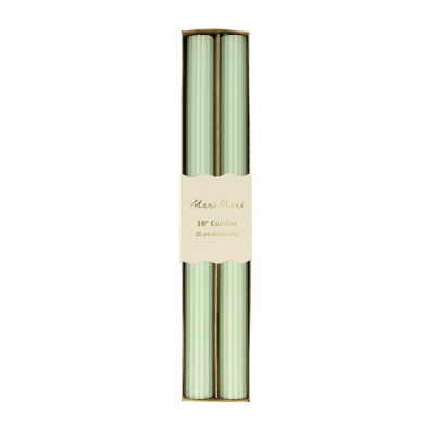 Mint Table Candles|Meri Meri