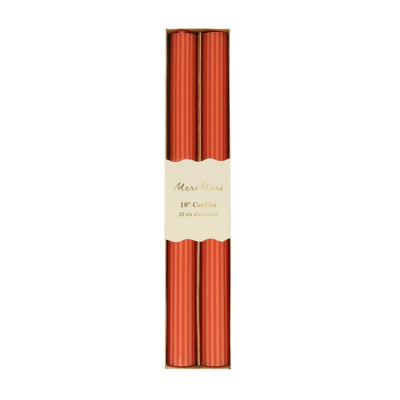 Coral Table Candles|Meri Meri