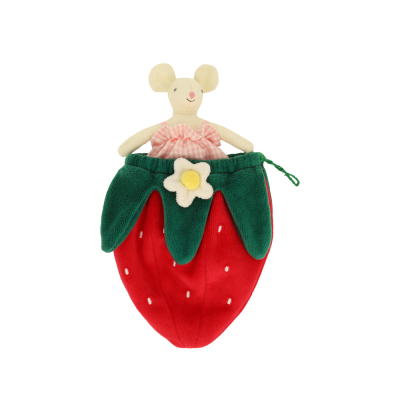 Strawberry Mouse Mini Doll|Meri Meri