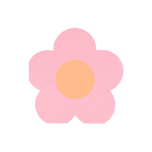 Happy Face Icons Diecut Napkins|Meri Meri