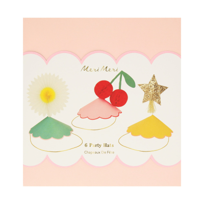Happy Icons Party Hats|Meri Meri