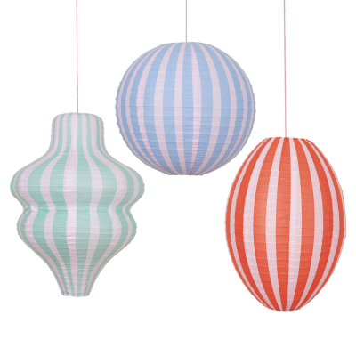 Stripy Lanterns|Meri Meri