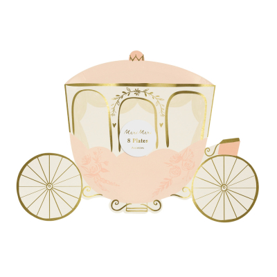 Princess Carriage Plates|Meri Meri