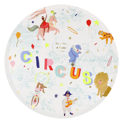 Circus Dinner Plates|Meri Meri