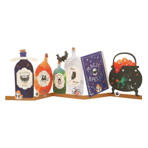 Potion Bottles Birthday Card|Meri Meri