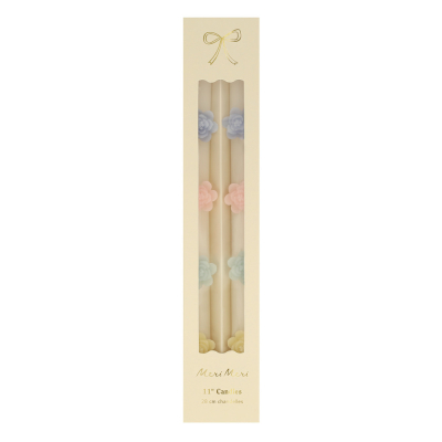 Pastel Flower Taper Candles|Meri Meri
