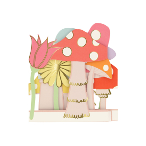 Mushroom Concertina Card|Meri Meri