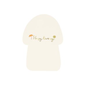 Mushroom Concertina Card|Meri Meri