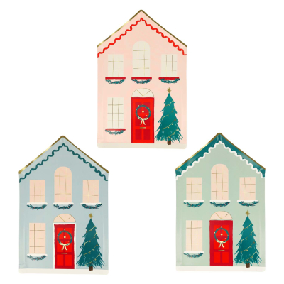 Festive House Plates|Meri Meri