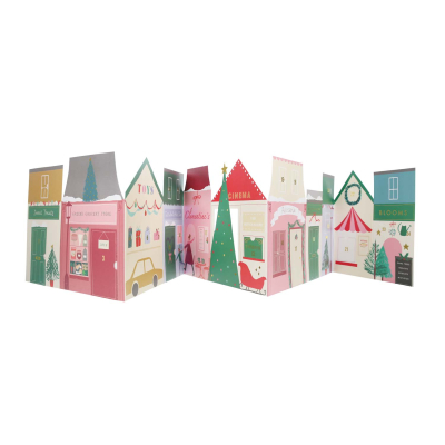Christmas Street Concertina Advent Calendar|Meri Meri