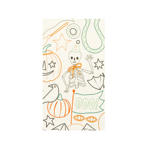 Halloween Colour In Activity Tablecloth|Meri Meri