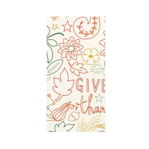 Thanksgiving Colour In Activity Tablecloth|Meri Meri