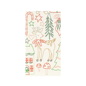Christmas Colour In Activity Tablecloth|Meri Meri