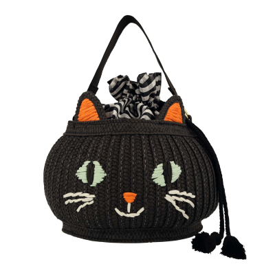 Trick Or Treat Cat Basket Bag|Meri Meri