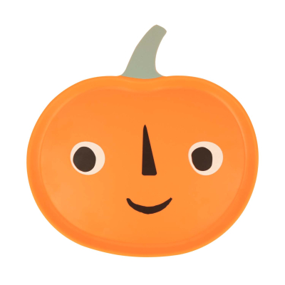 Melamine Jack O Lantern Plate|Meri Meri