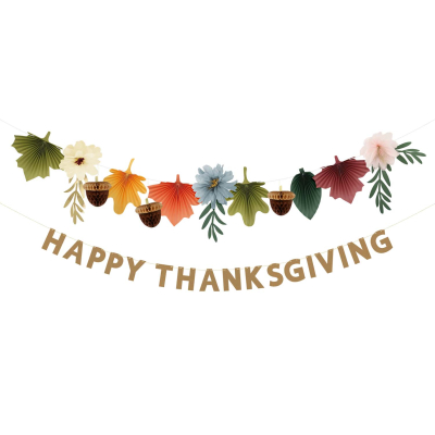 Happy Thanksgiving Garland|Meri Meri