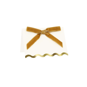 Thanksgiving Velvet Bow Place Cards|Meri Meri