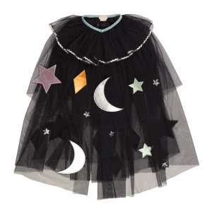 Tulle Applique Witch Cape Hat And Wand|Meri Meri
