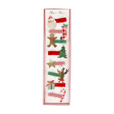 Jolly Christmas Hair Clips|Meri Meri