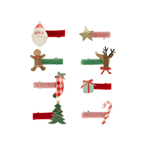 Jolly Christmas Hair Clips|Meri Meri